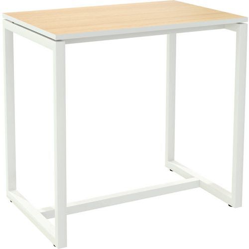 Table De Réunion Debout Easydesk 114x75cm Plateau Hêtre
