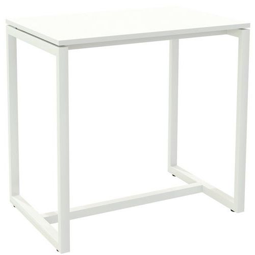 Table De Réunion Debout Easydesk 114x75cm Plateau Blanc