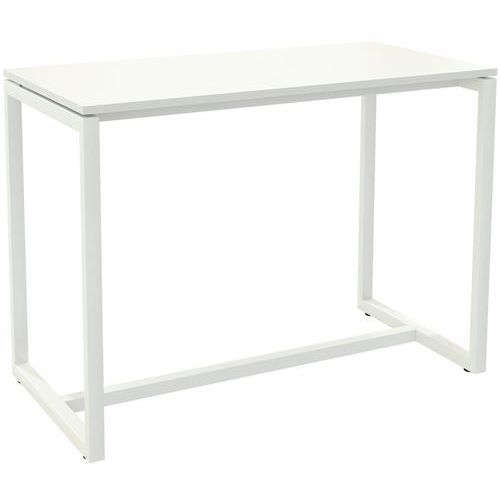 Table De Réunion Debout Easydesk 150x75cm Plateau Blanc