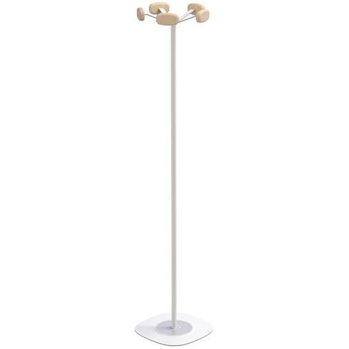 Portemanteau Sherwood Blanc 5 Patères Bois