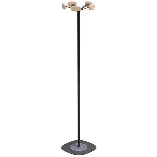 Portemanteau Sherwood Noir 5 Patères Bois