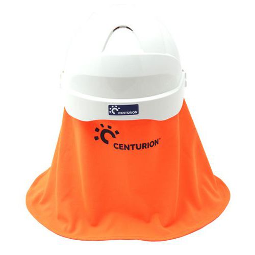 Cache Nuque Anti-uv Pour Casque - Orange