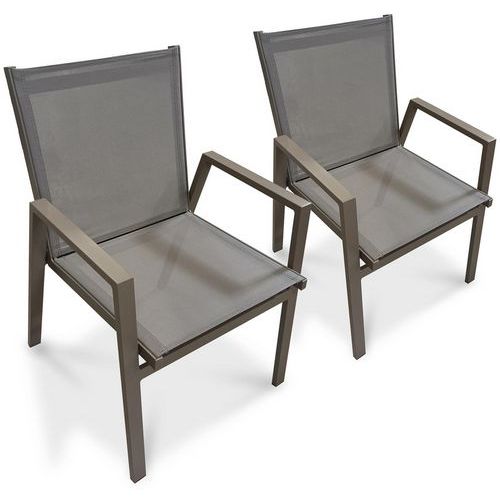 Fauteuil De Jardin Empilable Floride Quartz En Lot