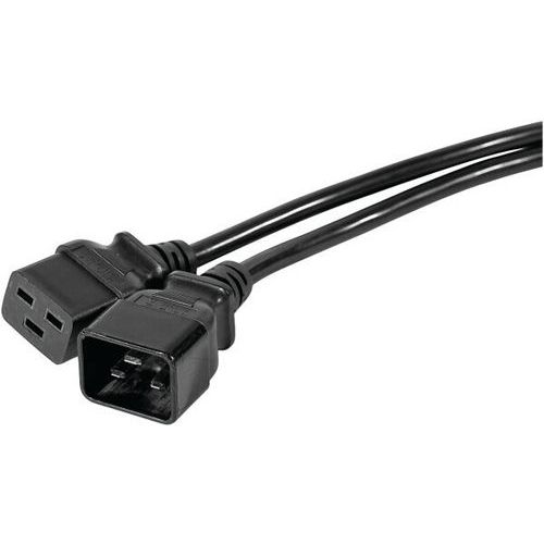 Rallonge Secteur C19 Et C20 - Noir - 2 M