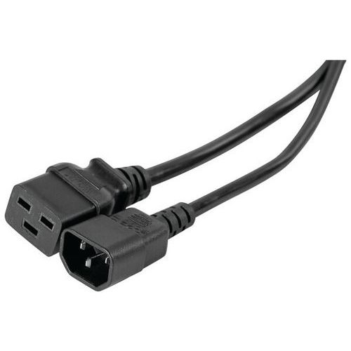 Rallonge Secteur C14 Et C19 - Noire