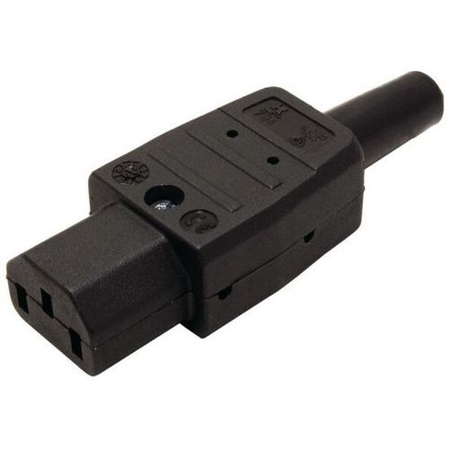 Prise Secteur Iec C13 Femelle - Bleu