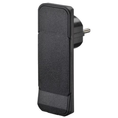 Prise Ã‰lectrique Et T Plate - Noir