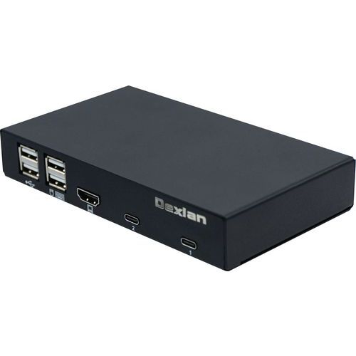 Switch Kvm Usbc Vers Console Hdmi 4k60 Et Usb A - 2 Ports