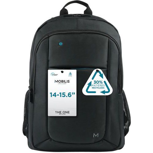 Sac à Dos The One Backpack Noir - Noir - 30% Recyclé