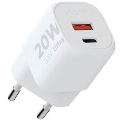 Chargeur Secteur Gan 2 Usb-c Et Usb - Blanc - 20 W