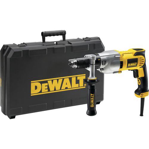 Perceuse percussion 2 vitesses 1300W - coffret - DEWALT Perceuse percussion 2 vitesses 1300W - coffret - DEWALT
