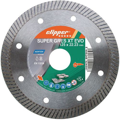 Disque Diamant Céramique Xt - 125x2223 - Norton