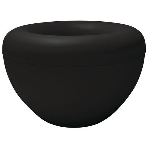 Jardinières Intérieures Scoop Avec Pots - Gris Anthracite