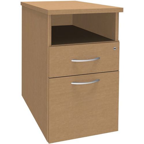 Aisson Bureau Profondeur 80 Cm - Hêtre