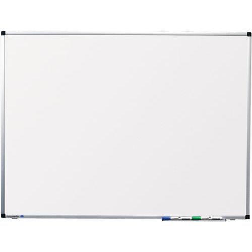 Premium Tableau Blanc 120x180cm Acier Laqué Blanc