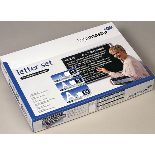 Lettres et chiffres - Legamaster Lettres et chiffres - Legamaster