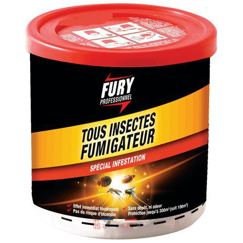 Fury Fumigateur 300 M3 - 6 Cartouches