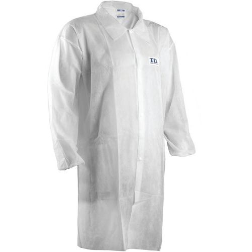 Lot de 50 - Blouse Spp Col Classique Sans Poches Et Pressions - 5