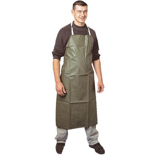 Coverguard - Tablier Polypropylène Double Enduit Vert - 120x90 cm - Protection Corps EPI