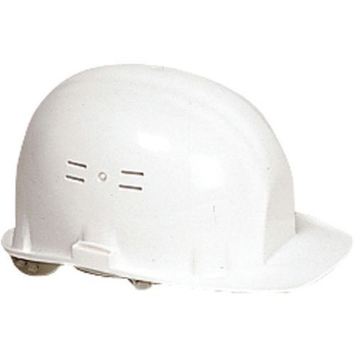 Coverguard - Casque de chantier Blanc - Polyéthylène - Léger 0.37g - Protection Fiable