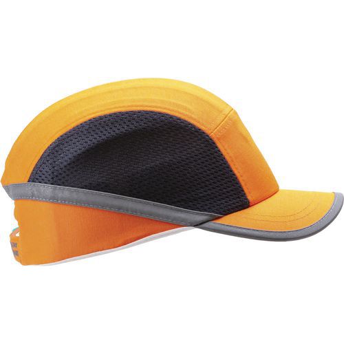 Coverguard - Casquette anti-heurt aérée - Orange fluo - Taille 58-63 cm - Protection et Confort