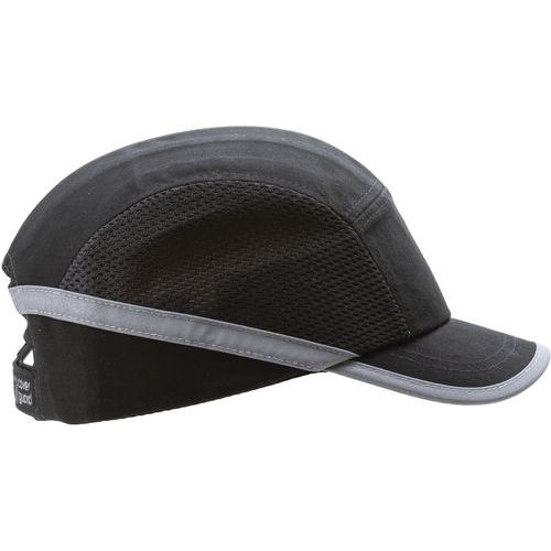 Coverguard - Casquette anti-heurt aérée - Noir - Taille 58-63 cm - Protection et Confort