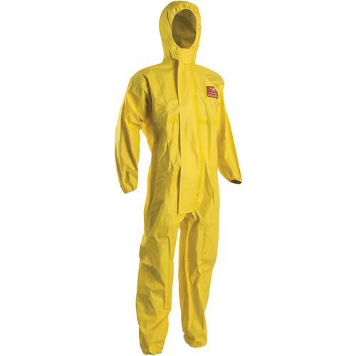 Coverguard - Combinaison de travail multicouches 3x60 Type 3B/4/5/6 - Jaune - Taille XL - Protection Corps Polypropylène