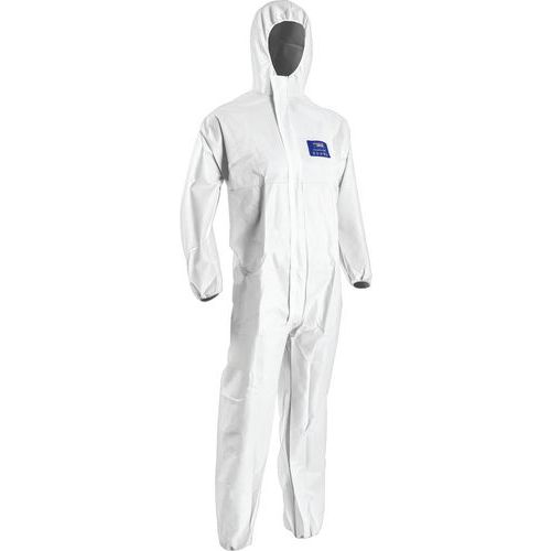 Coverguard - Combinaison Coverpro 5S10 SMS Type 5&6 - Blanc - Taille 2 - Polypropylène 50 g/m² - Protection Corps