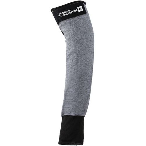 Coverguard - Manchette Eurocut Sleeve - 450 mm Gris - Protection Anti-Coupure Polyester