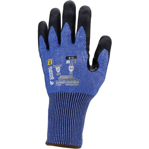 Gants Anticoupure Eurocut N300 Cut C. Hppe J13 - 8