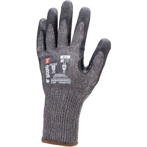 Coverguard - Gants de sécurité Eurocut N600 - Taille 10 - Protection HPPE et Nitrile - Gris