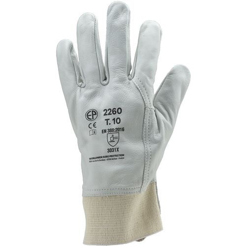 Gants De Manutention Eurostrong 2250 Fleur Vachette - 9