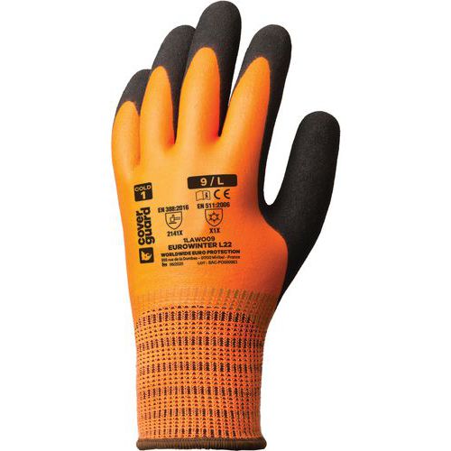 Coverguard - Gants Eurowinter L22 - Taille 9 - Protection Froid Hivernal - Acrylique