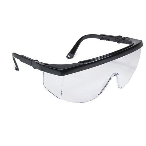 Coverguard - Lunettes Gamma transparentes - Monture noire - Incolore - Norme EN 166 - Protection oculaire