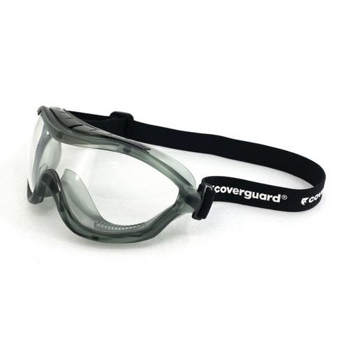 Coverguard - Lunettes masque Léo Incolore - Antibuée, Anti-UV - Transparent - Norme EN 166