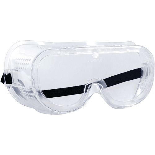 Coverguard - Lunettes Monolux Incolore - Écran Polycarbone - Protection Oculaire EN 166 - Transparent