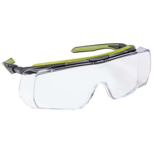 Lot de 10 - Surlunettes De Protection Overlux - Incolore