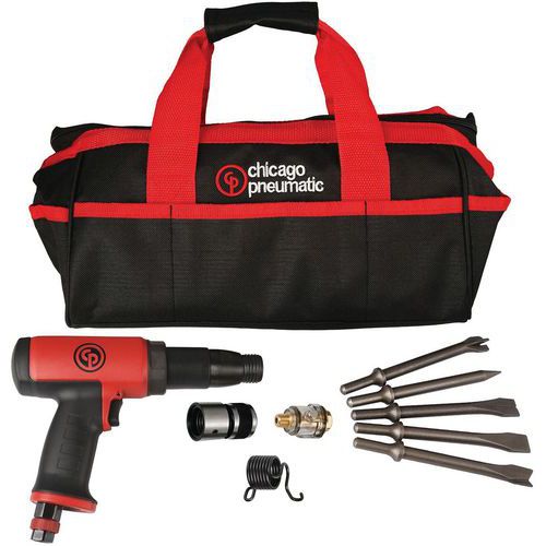 Chicago Pneumatic - Marteau pneumatique CP7165K - 19 mm Alésage - 6.3 bar Pression - Usage Frappe