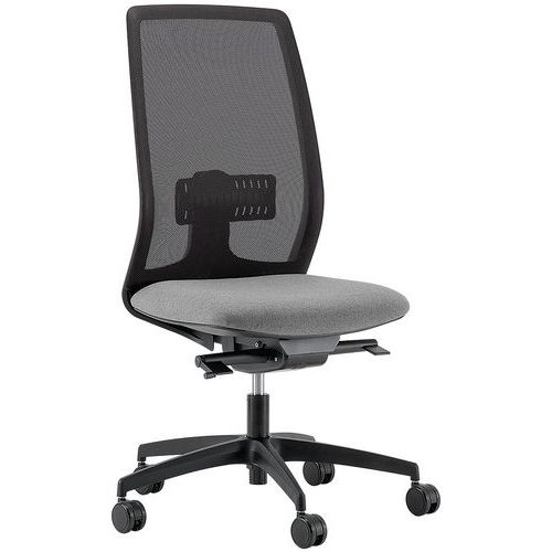 Chaise de bureau OREGON tissu chiné Chaise de bureau OREGON tissu chiné