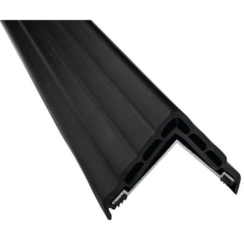 Anglisol à Alvéoles Plates 80mm X 67mm X 2000mm Noir