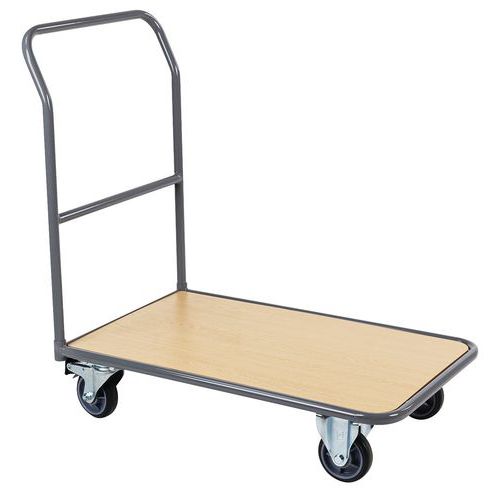 Chariot Acier Dossier Fixe - Capacité 250 Kg-l1000 - Manutan