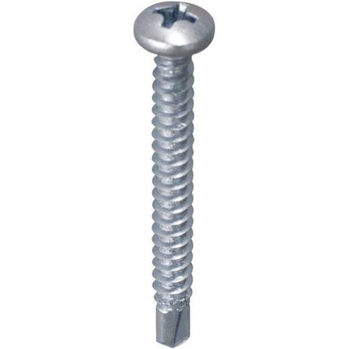 Norail - Vis autoperceuse Phillips 3.5x13mm Acier - Tête cylindrique bombée - 500 pièces - Intérieur/Extérieur