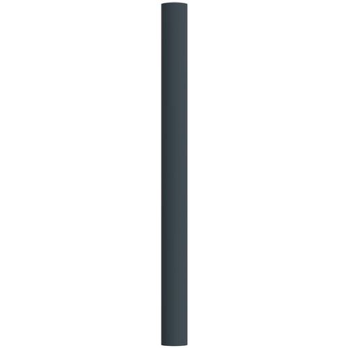 Rossignol Pro - Potelet Ténor tête bombée Ø 76 mm - Anthracite - Acier 120 cm - Scellement direct