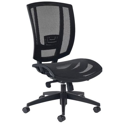 Chaise de bureau sans accoudoirs AVRO  Manutan.fr
