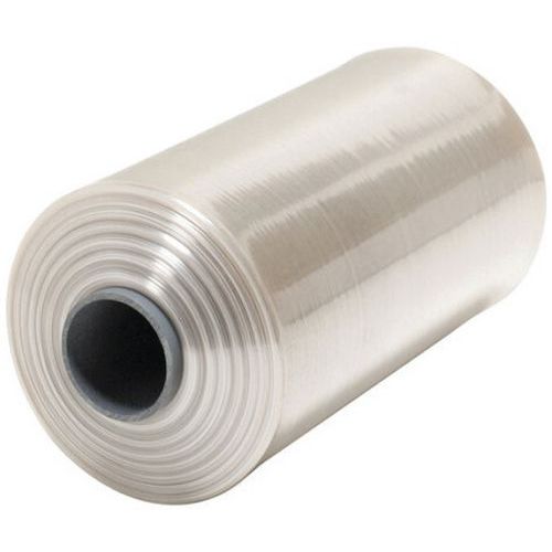 Film PVC rétractable transparent - 450mm x 500m - 30μ - Bobine unique - Idéal emballage alimentaire et industriel