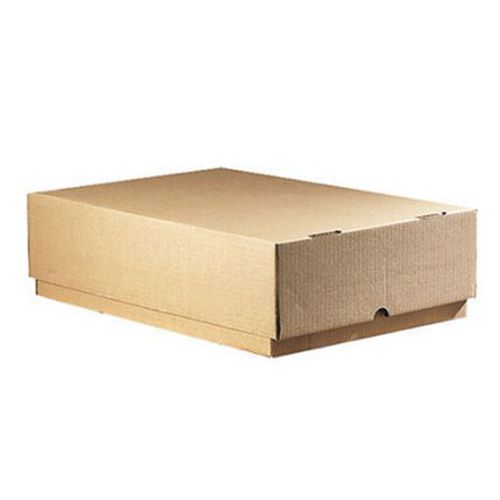 Boîte cloche A4-A3 - Carton robuste - L43xl31xh10.5cm - Idéale rangement et expédition