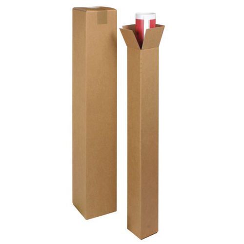 Tube carré expédition postale L100xl15xh15 cm - Caisse carton robuste pour envois sécurisés