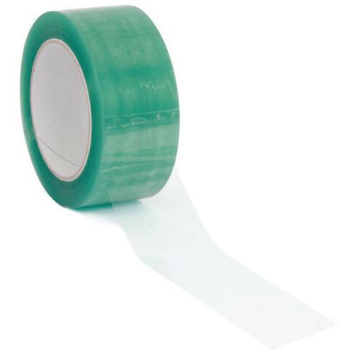 Ruban adhésif polypropylène transparent 48 mm x 100 m - Lot de 36 - Silencieux et résistant