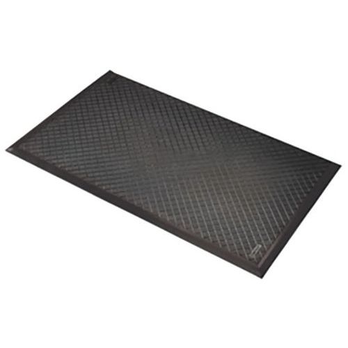 Tapis Caoutchouc De Poste De Travail 90 X 150 Noir
