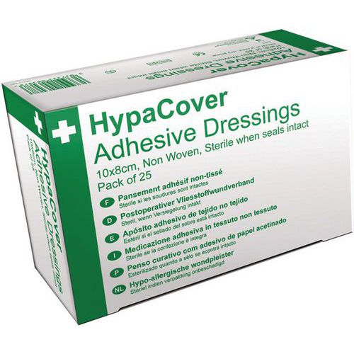 Pansements Adhésifs Grande Taille 10 Cm X 8 Cm Par 25